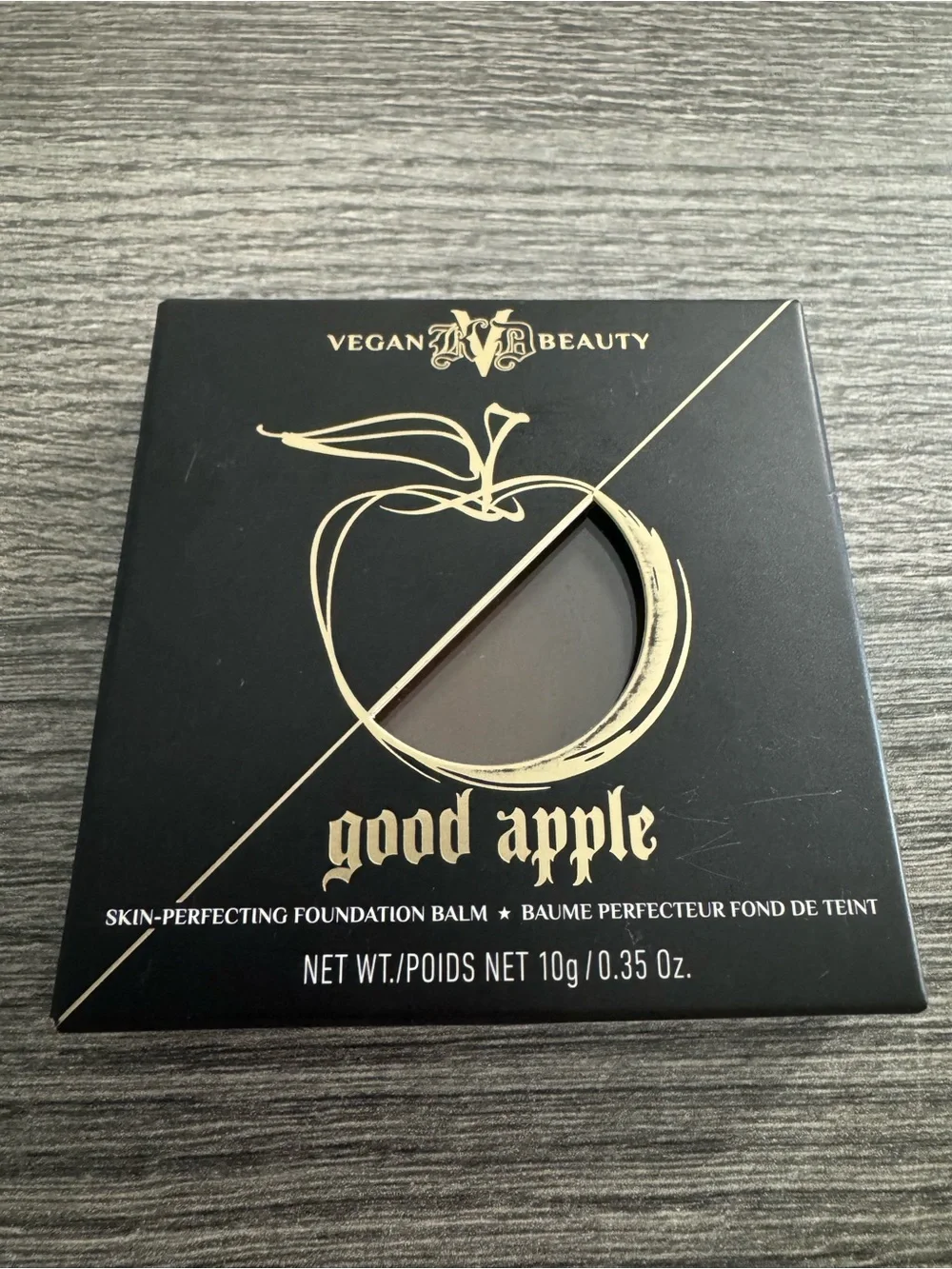 KVD Vegan Beauty Good Apple Skin-Perfecting Foundation Balm Deep 098 0.35 oz